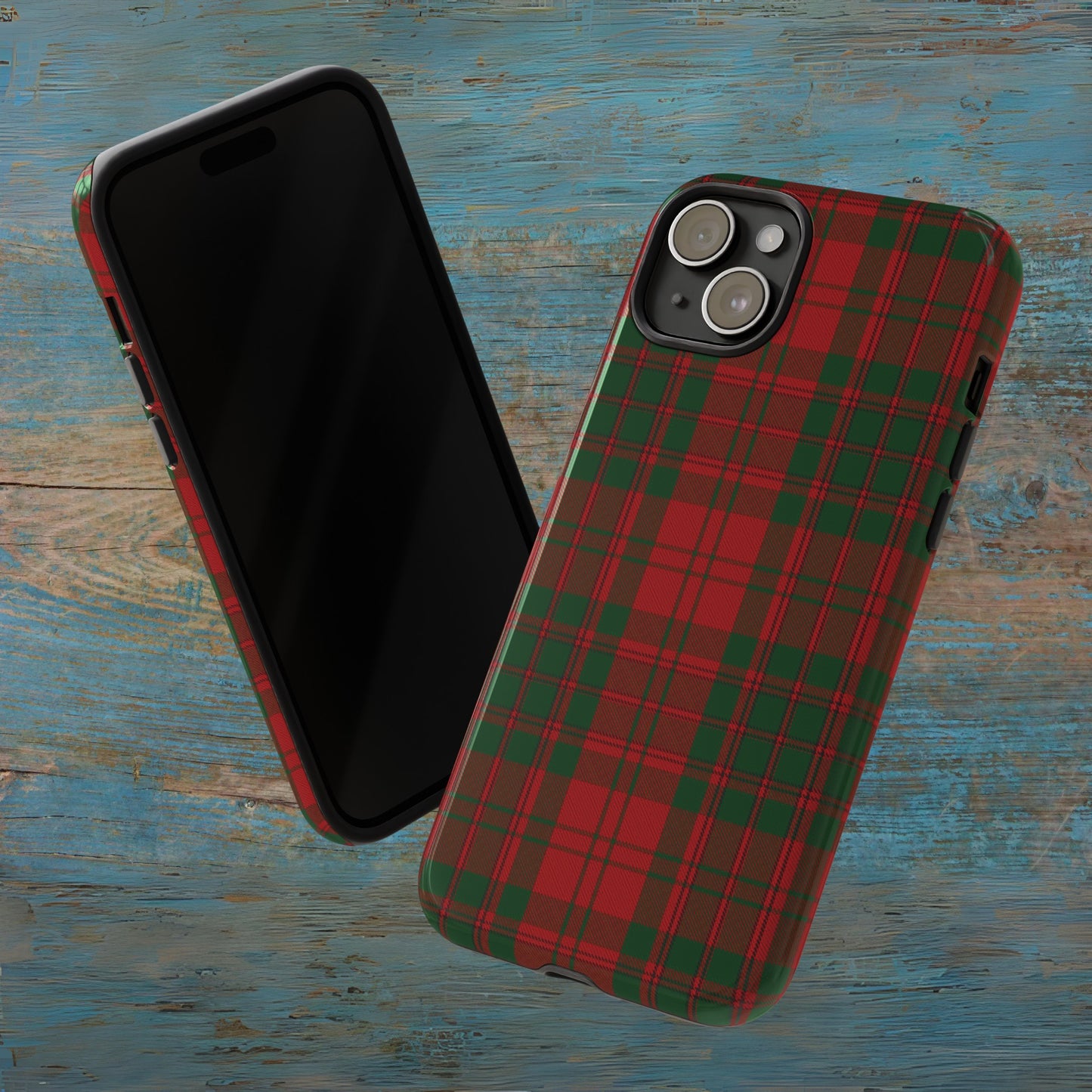 Étui de téléphone à motif tartan écossais - Livingston, Divers