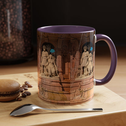 Tasses décoratives « Écosse en gros plan » - Scènes variées (violet)
