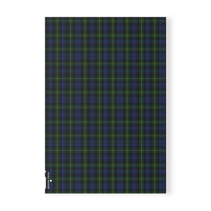 Scottish Tartan Softcover A5 Notebook - Gordon