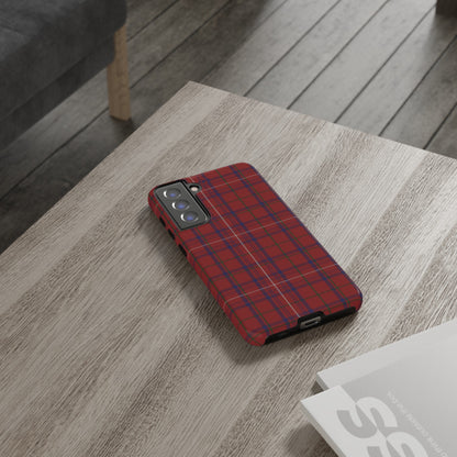 Scottish Tartan Phone Case - Rose, Various