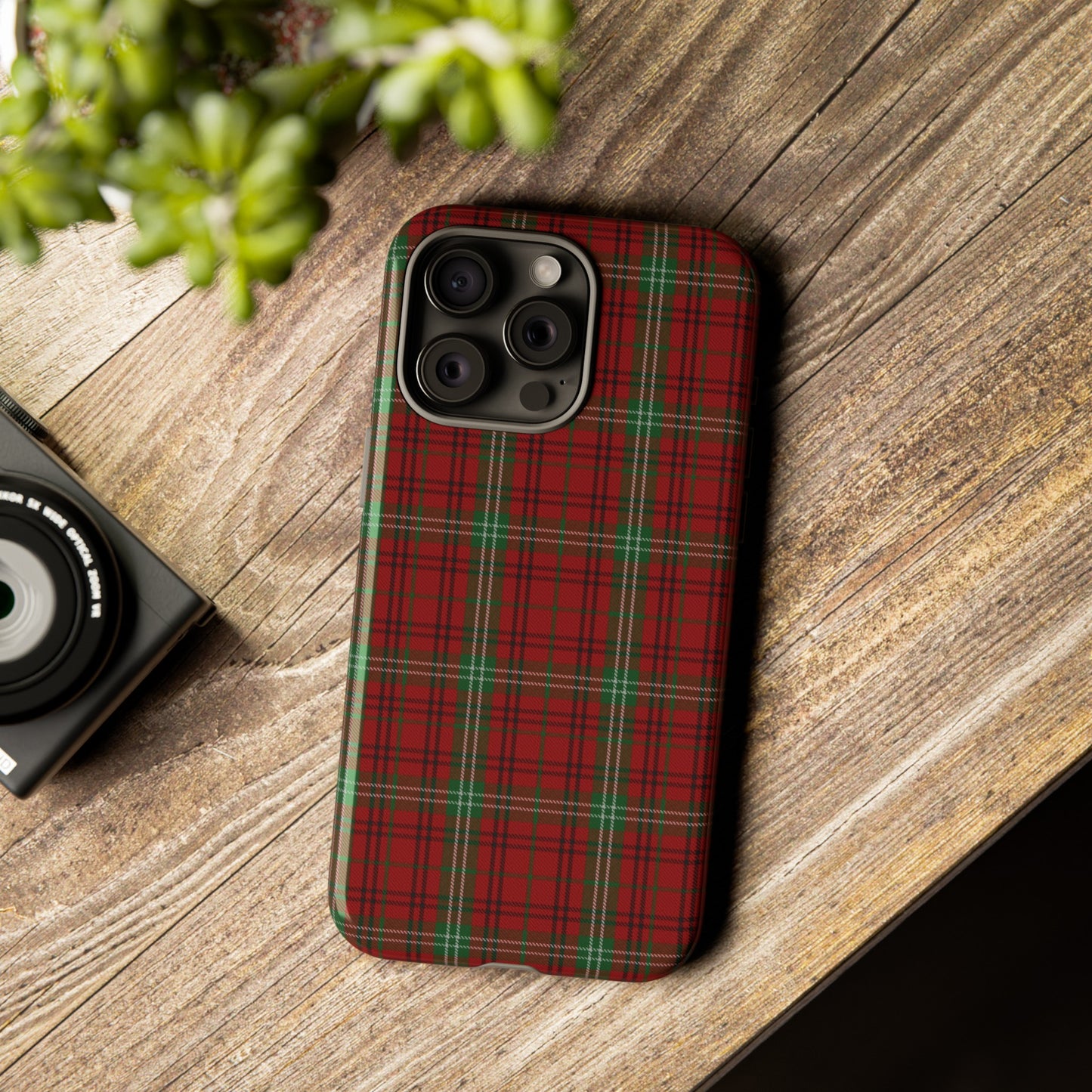 Scottish Tartan Phone Case - Morrison, Various