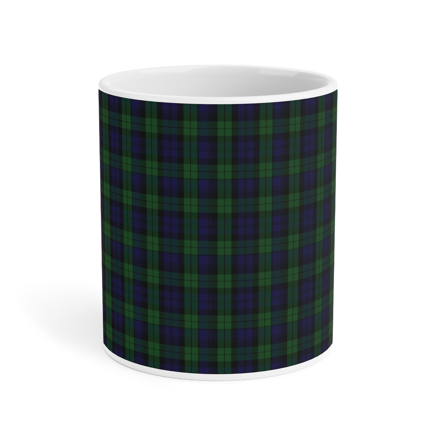 Tartan Mug - Black Watch Tartan, Scottish, Various Sizes