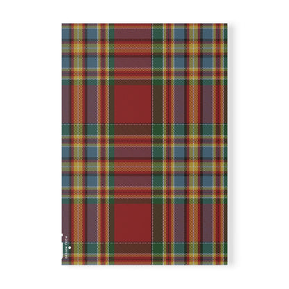 Scottish Tartan Softcover A5 Notebook - Chattan