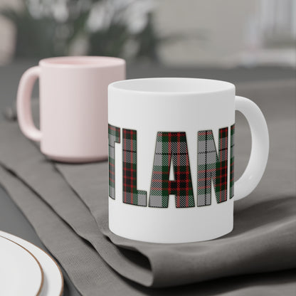 Tasse tartan écossaise - Fraser Tartan, différentes tailles 