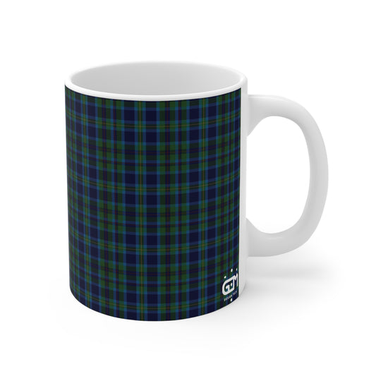 Tartan Mug - Miller Tartan, Scottish, Various Sizes