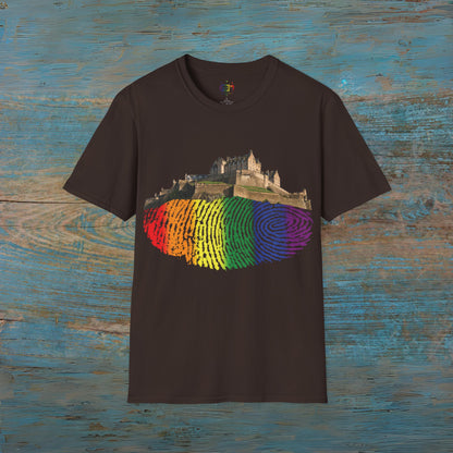 Edinburgh Castle on the Pride Rock Photo Unisex T-Shirt