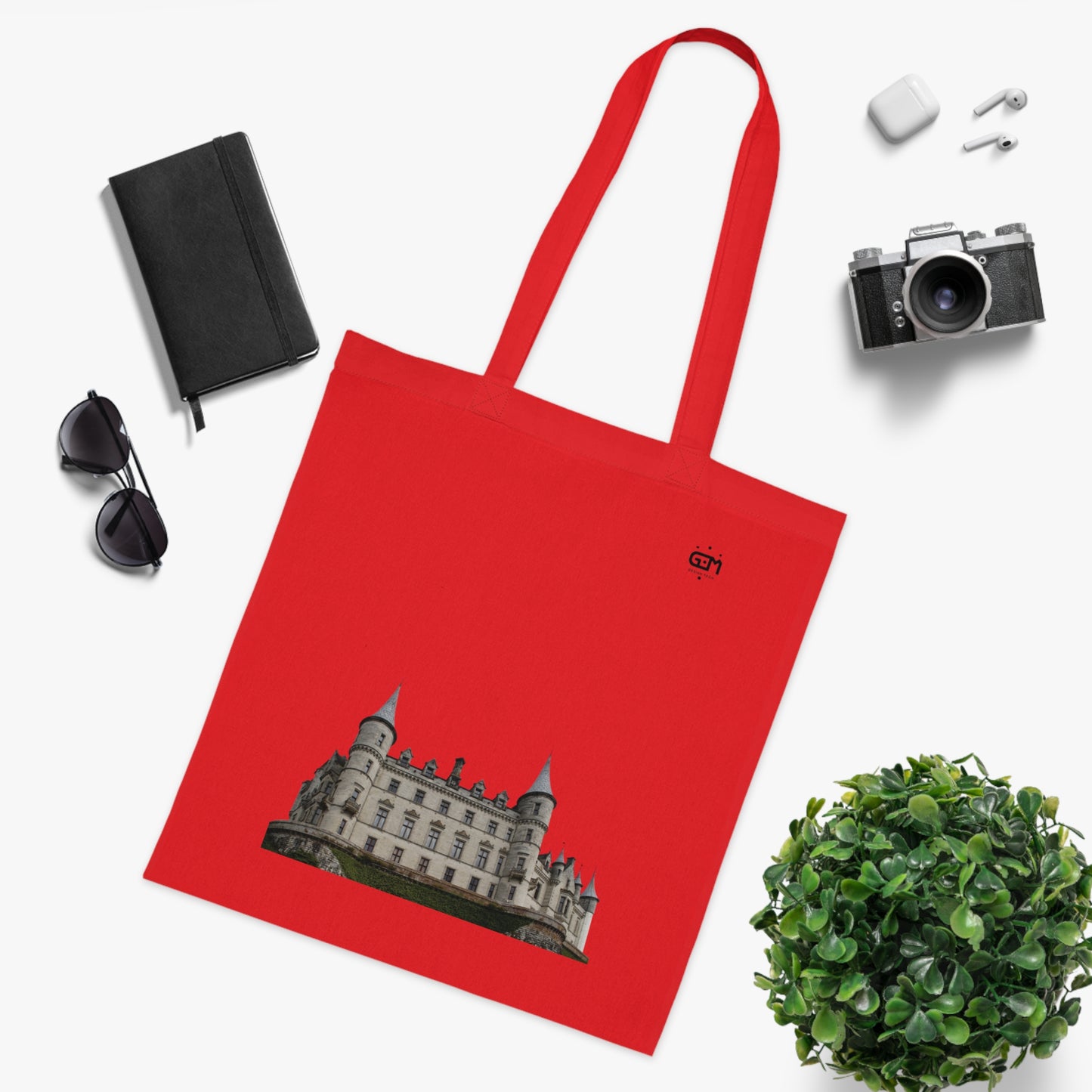 Scottish Landmark Cotton Tote Bags