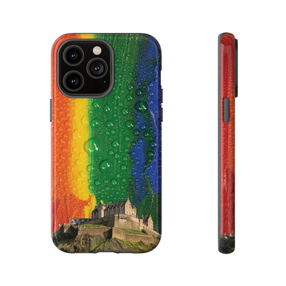 Edinburgh Castle Pride Phone Case - Rain, Various