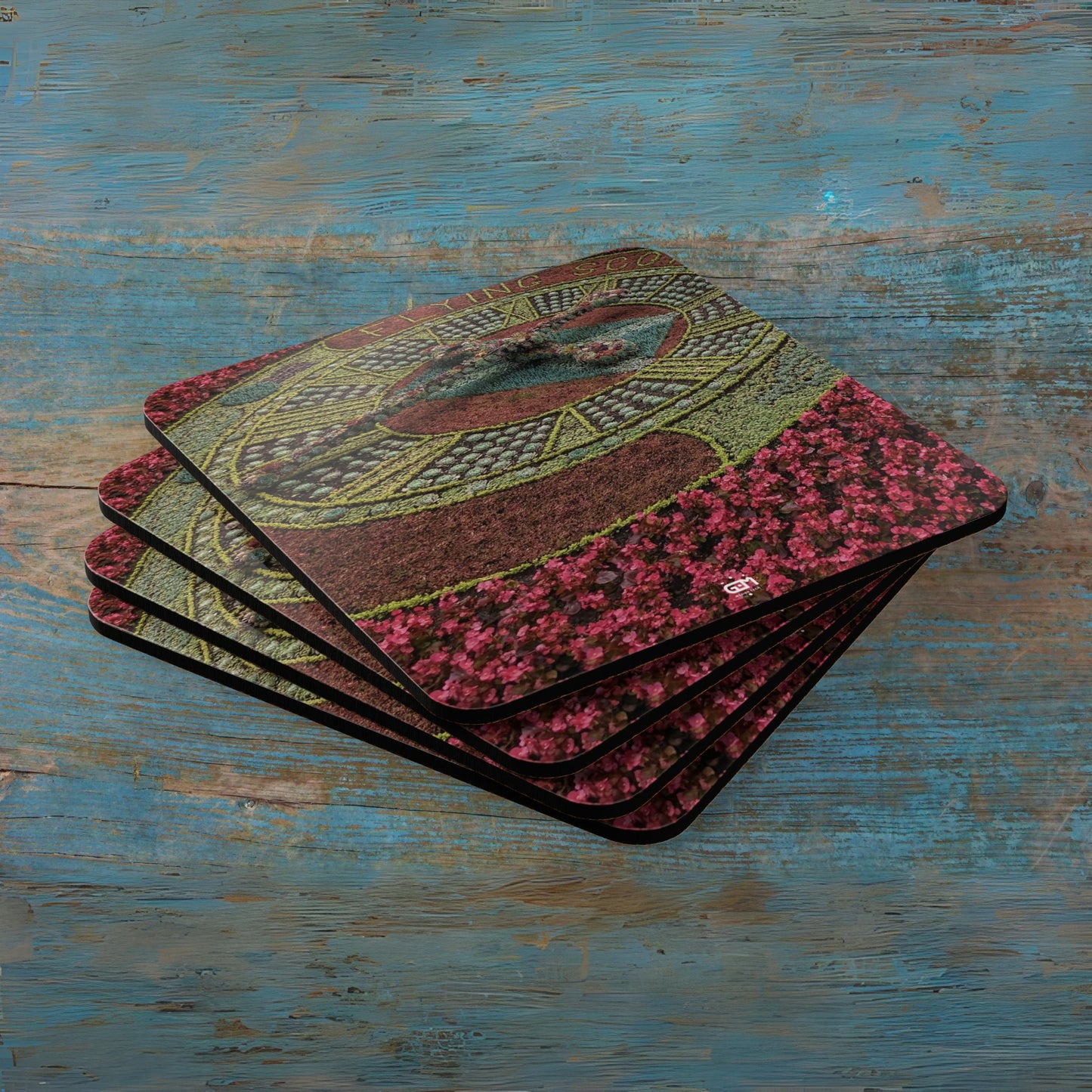 Scotland Up Close Cork Coaster Set - Various Scenes