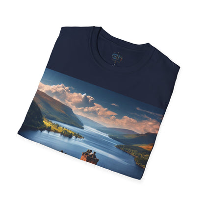 Urquhart Castle - Loch Ness Softstyle T-Shirt, Unisex Tee, Scottish Landmarks, Various Colours