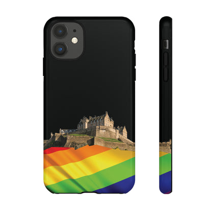 Edinburgh Castle Pride Rockface Phone Case - Flag, Various