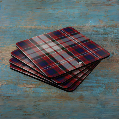 Scottish Tartan Cork Coaster Set (M/Mc/Mac)