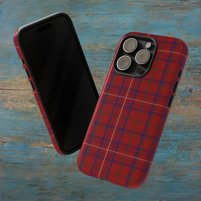 Scottish Tartan Phone Case - Rose, Various