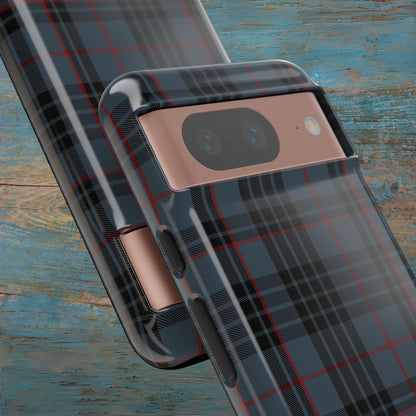 Étui de téléphone à motif tartan écossais - Mackay Blue, divers