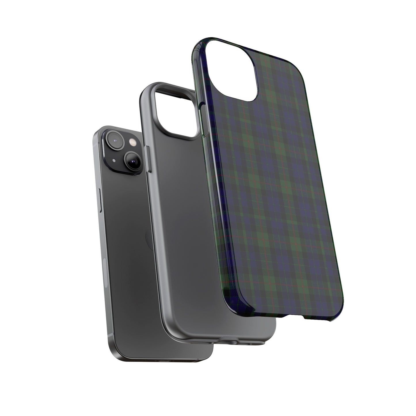 Étui de téléphone à motif tartan écossais - Gunn, divers