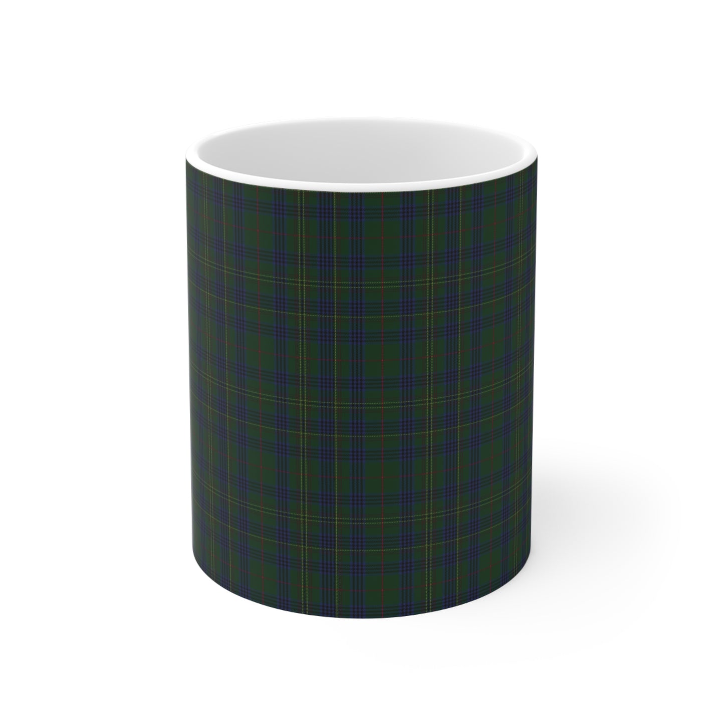 Tartan Mug - Kennedy Tartan, Scottish, Various Sizes