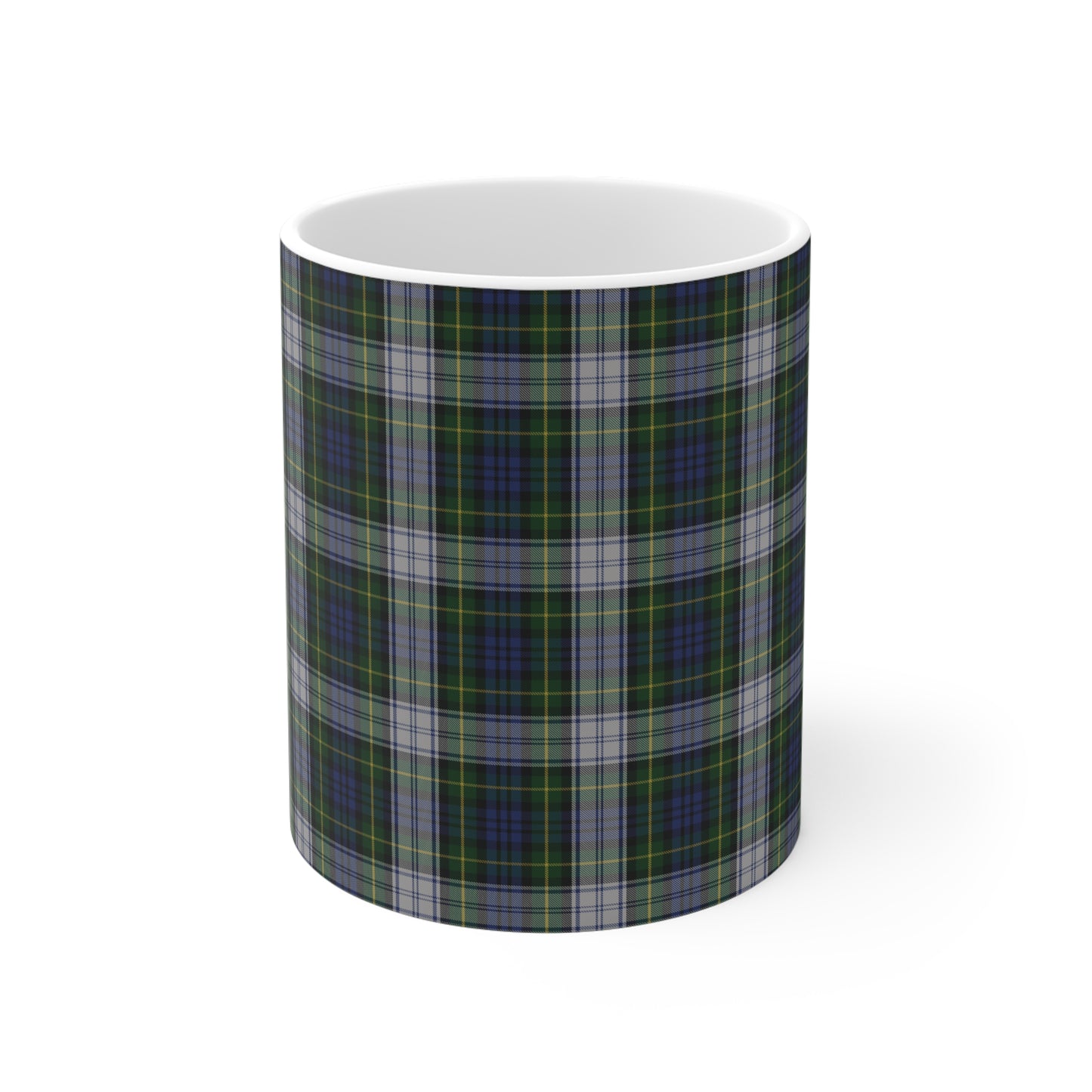 Tartan Mug - Gordon Dress Tartan, Écossais, Différentes Tailles 