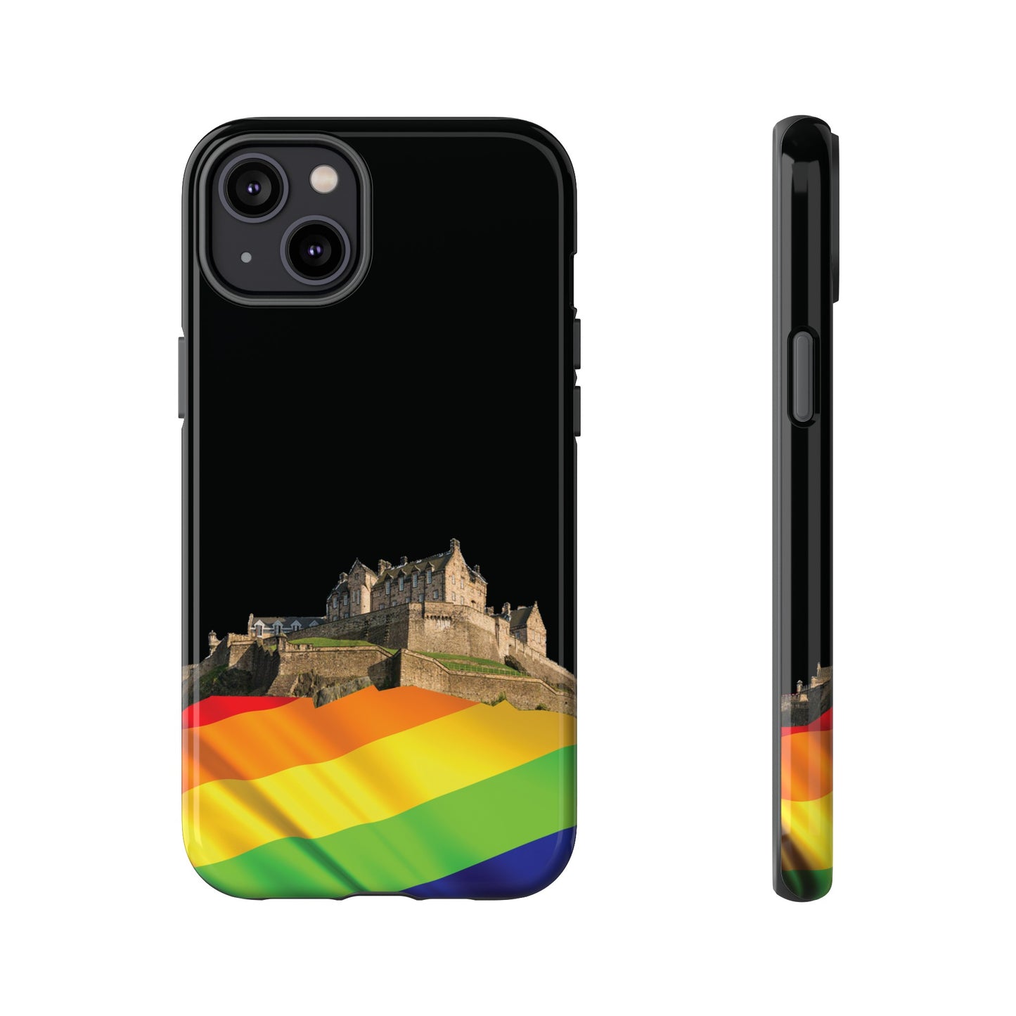 Edinburgh Castle Pride Rockface Phone Case - Flag, Various