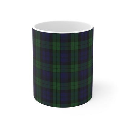 Black Watch Tartan Mug, Scotland