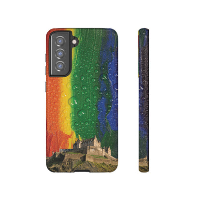 Edinburgh Castle Pride Phone Case - Rain, Various