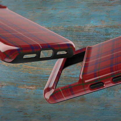 Scottish Tartan Phone Case - Rose, Various