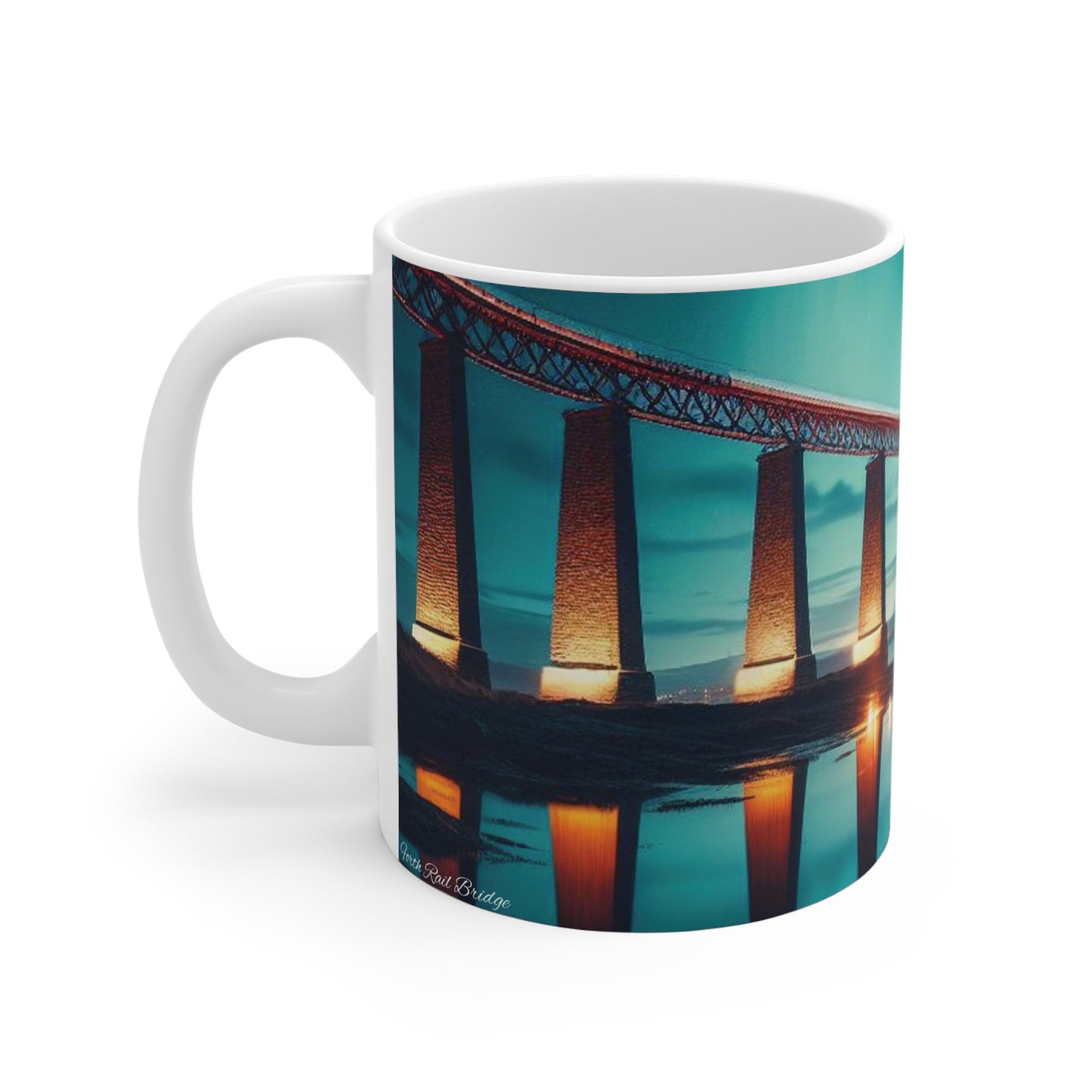 Scotland Forth Rail Bridge Mug 11oz