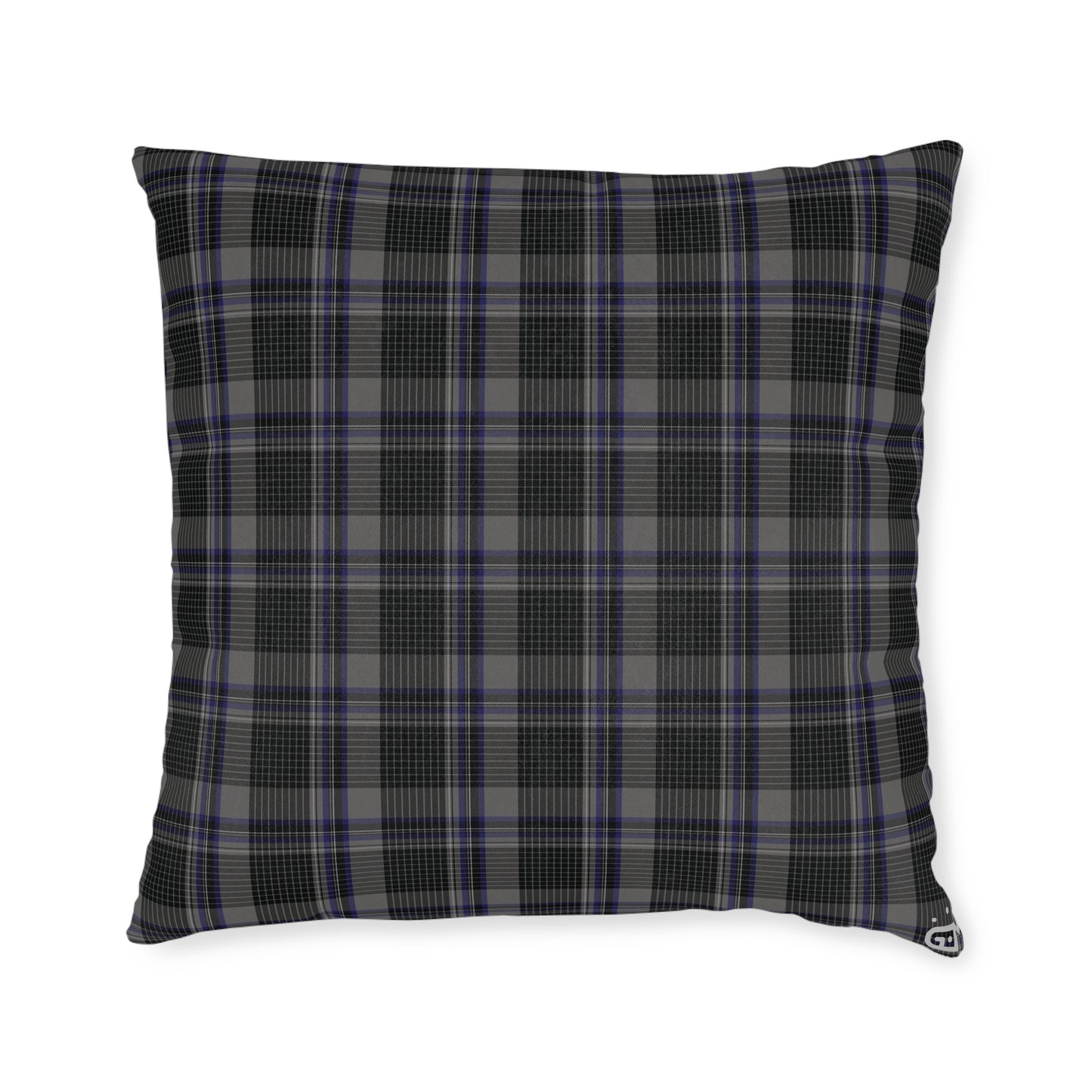 Reversible Square Cushion : Hood Tartan, Various Sizes