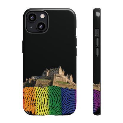 Edinburgh Castle Pride Rockface Phone Case - Fingerprint, Various