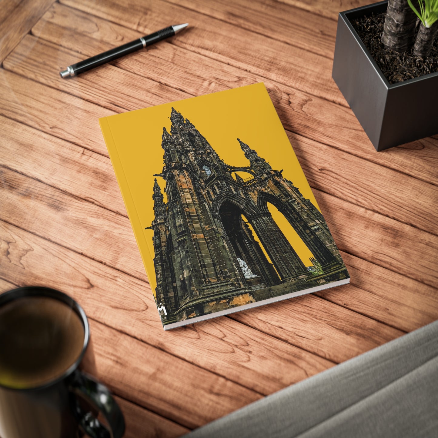 Scotland Up Close A5 Softcover Notebook - Photo Silhouettes