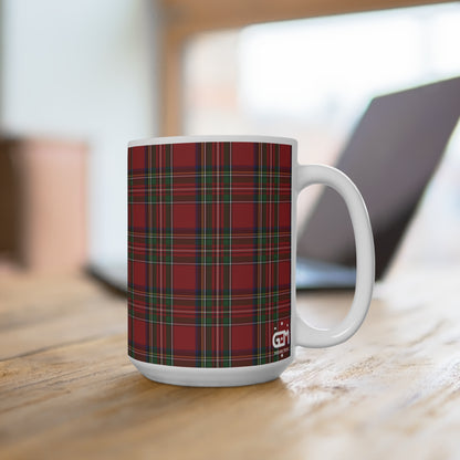 Tartan Mug - Stewart Royal Tartan, écossais, différentes tailles 