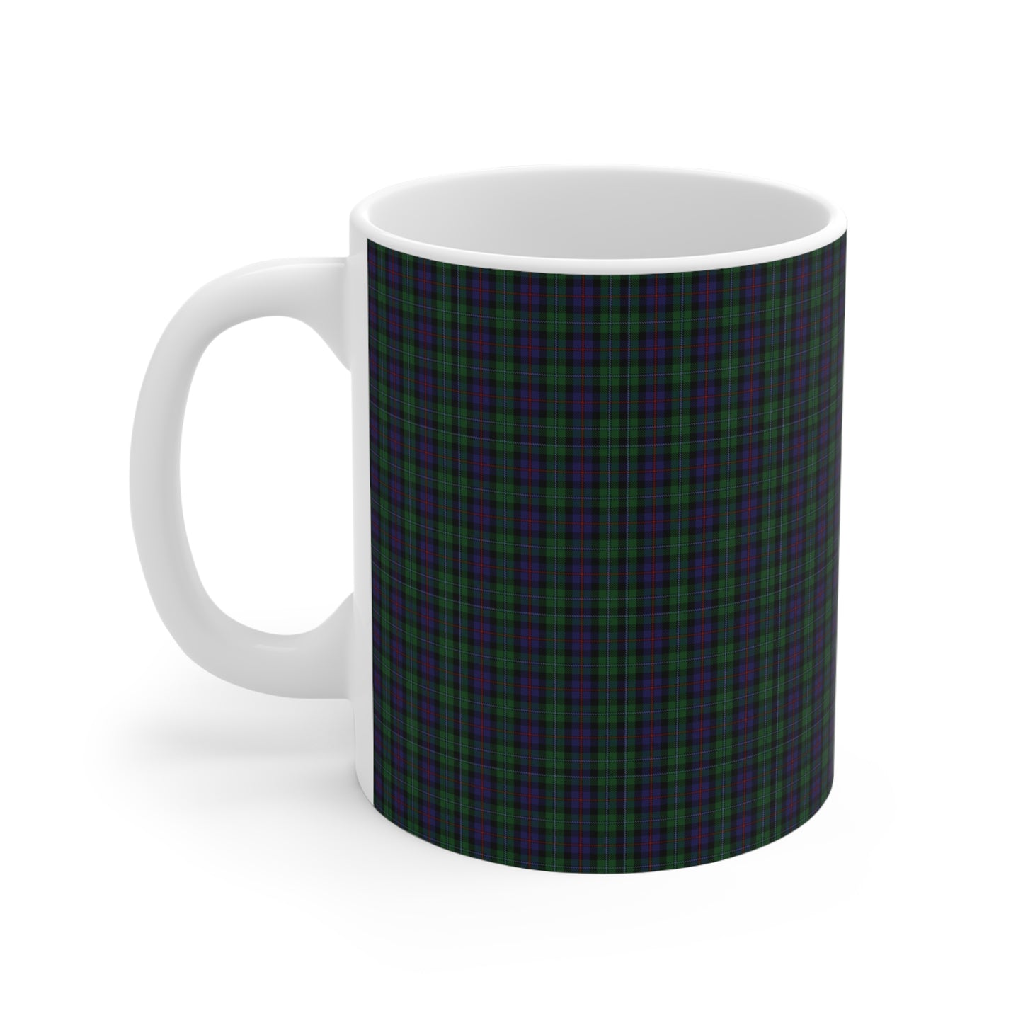 Tartan Mug - Argyle Tartan, Scottish, Various Sizes