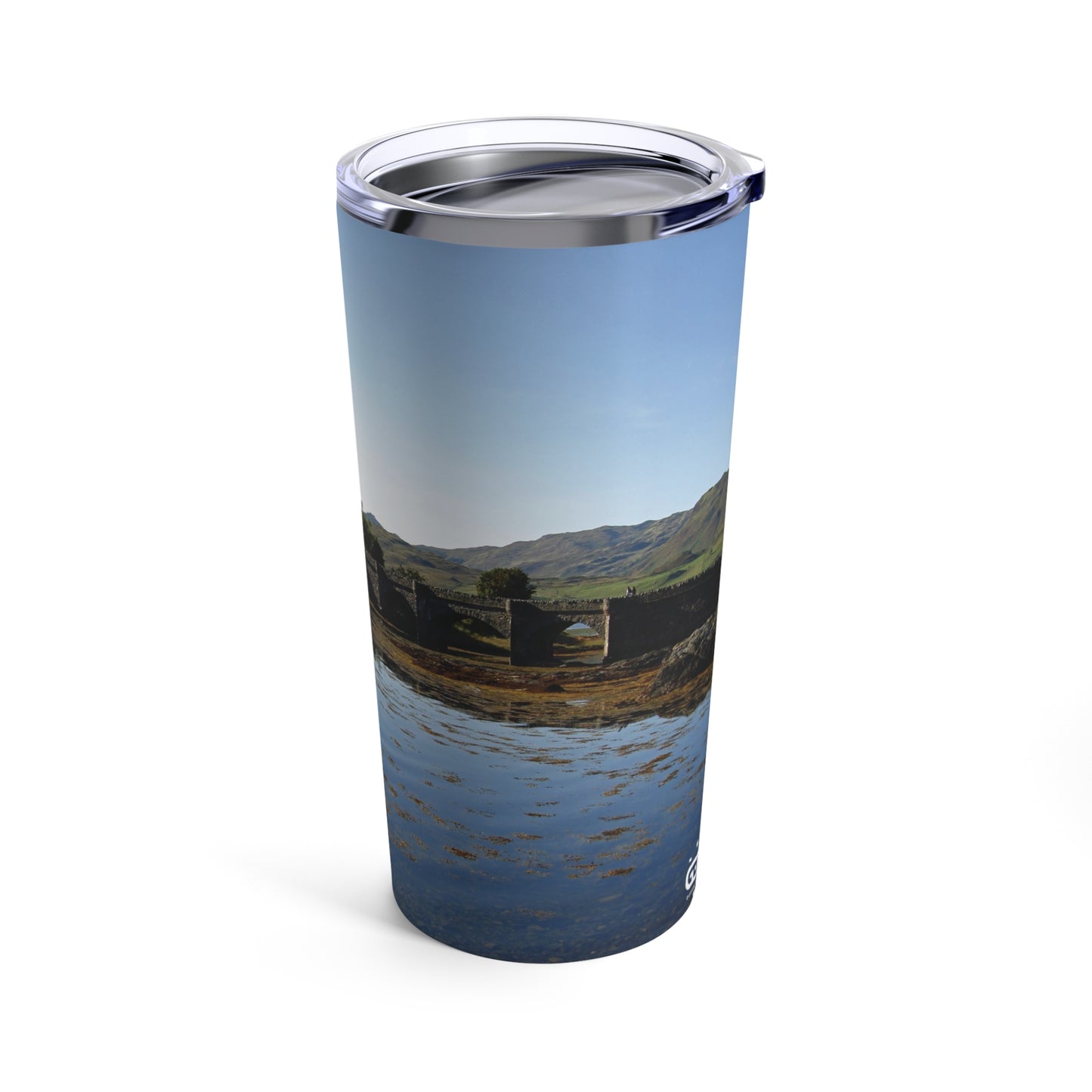 Scotland Eiliean Donan Castle Photo Tumbler 20oz