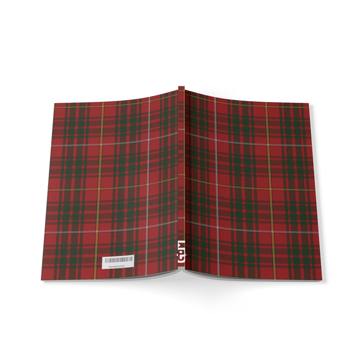 Scottish Tartan Softcover A5 Notebook - Bruce