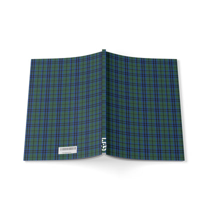 Scottish Tartan Softcover A5 Notebook - Keith