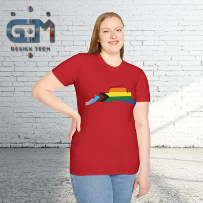 Edinburgh Castle Pride Progress Art Unisex T-Shirt