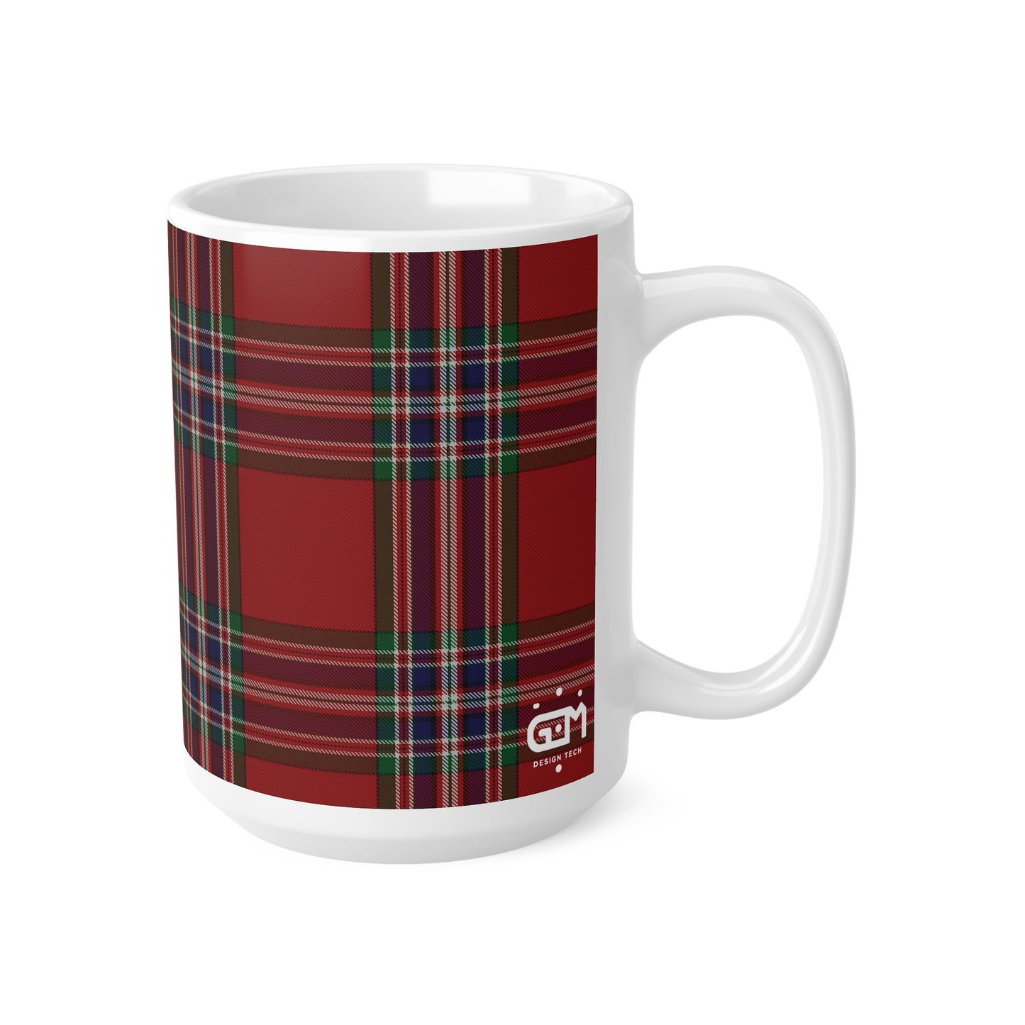 MacFarlane Red Tartan Mug, Scotland