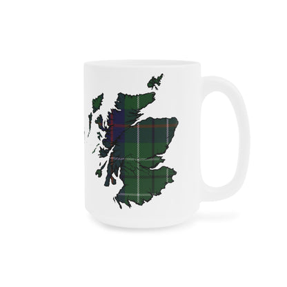 Tasse de carte de tartan d’Écosse - Duncan Tartan, différentes tailles 