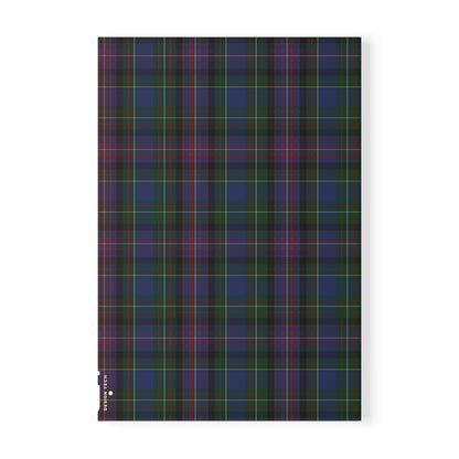 Scottish Tartan Softcover A5 Notebook - Rankin