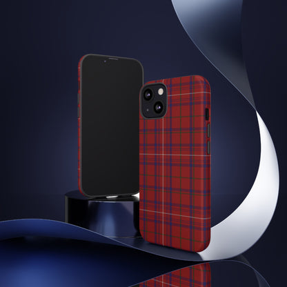 Scottish Tartan Phone Case - Rose, Various