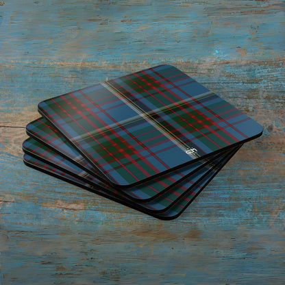 Scottish Tartan Cork Coaster Set (A-F)