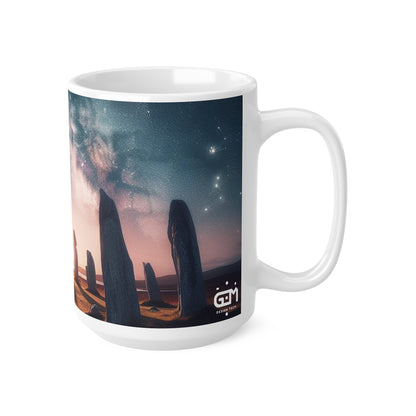 Callanish Standing Stones Mug - Isle of Lewis, Coffee Cup, Tea Cup, Scotland, White