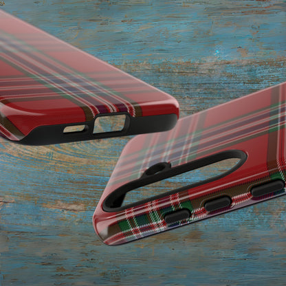 Scottish Tartan Phone Case - MacFarlane Red, Various