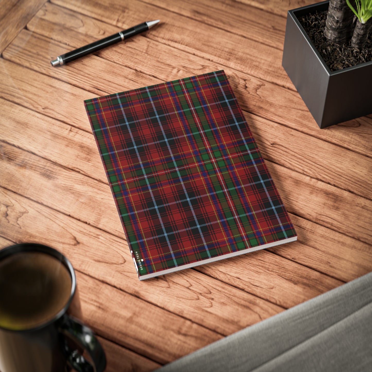 Scottish Tartan Softcover A5 Notebook - Innes