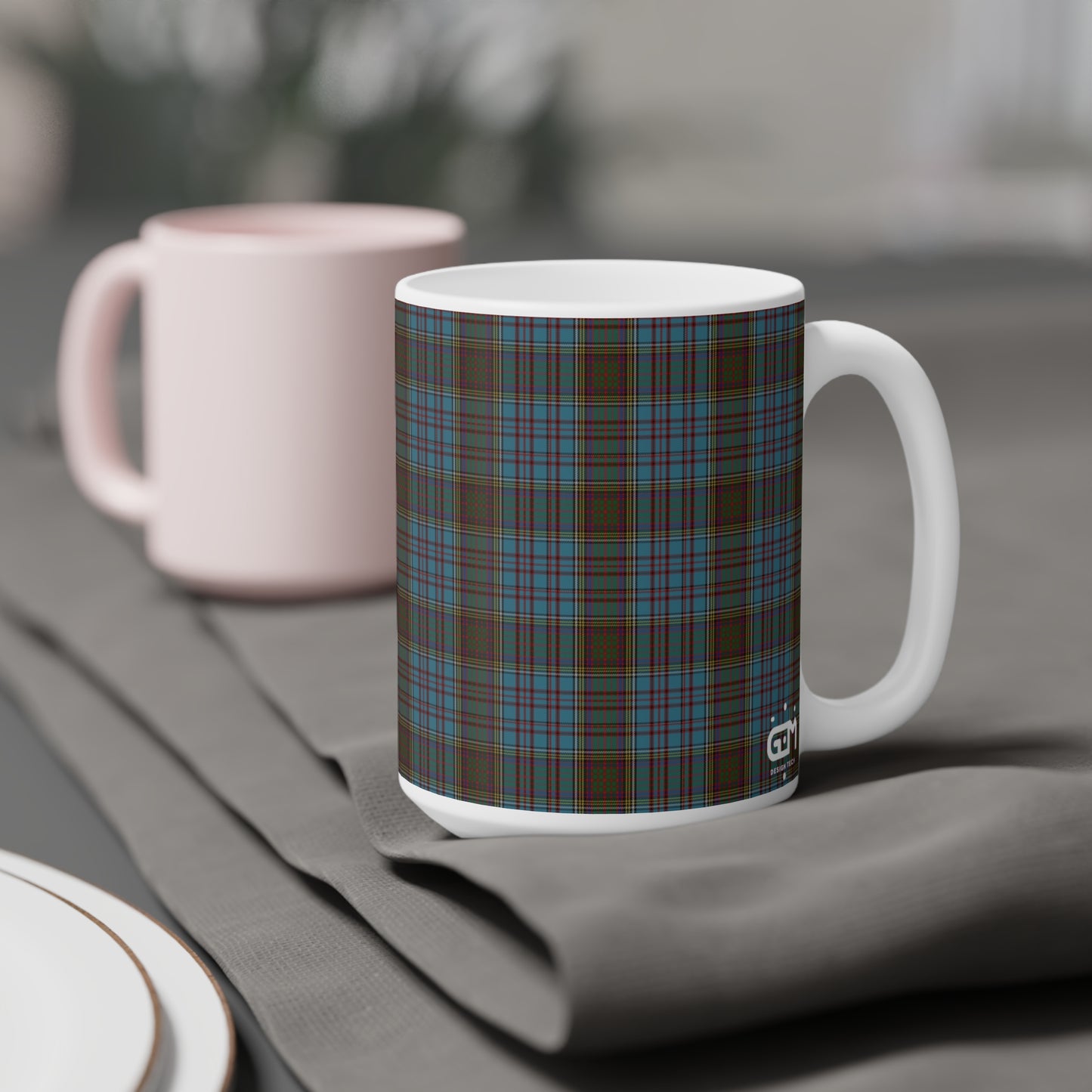 Tartan Mug - Anderson Tartan, Écossais, Différentes Tailles 