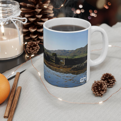 Eilean Donan Castle Photo Mug, Coffee Cup, Tea Cup, Scottish Art, Scottish Landmarks, Scottish Nature, White