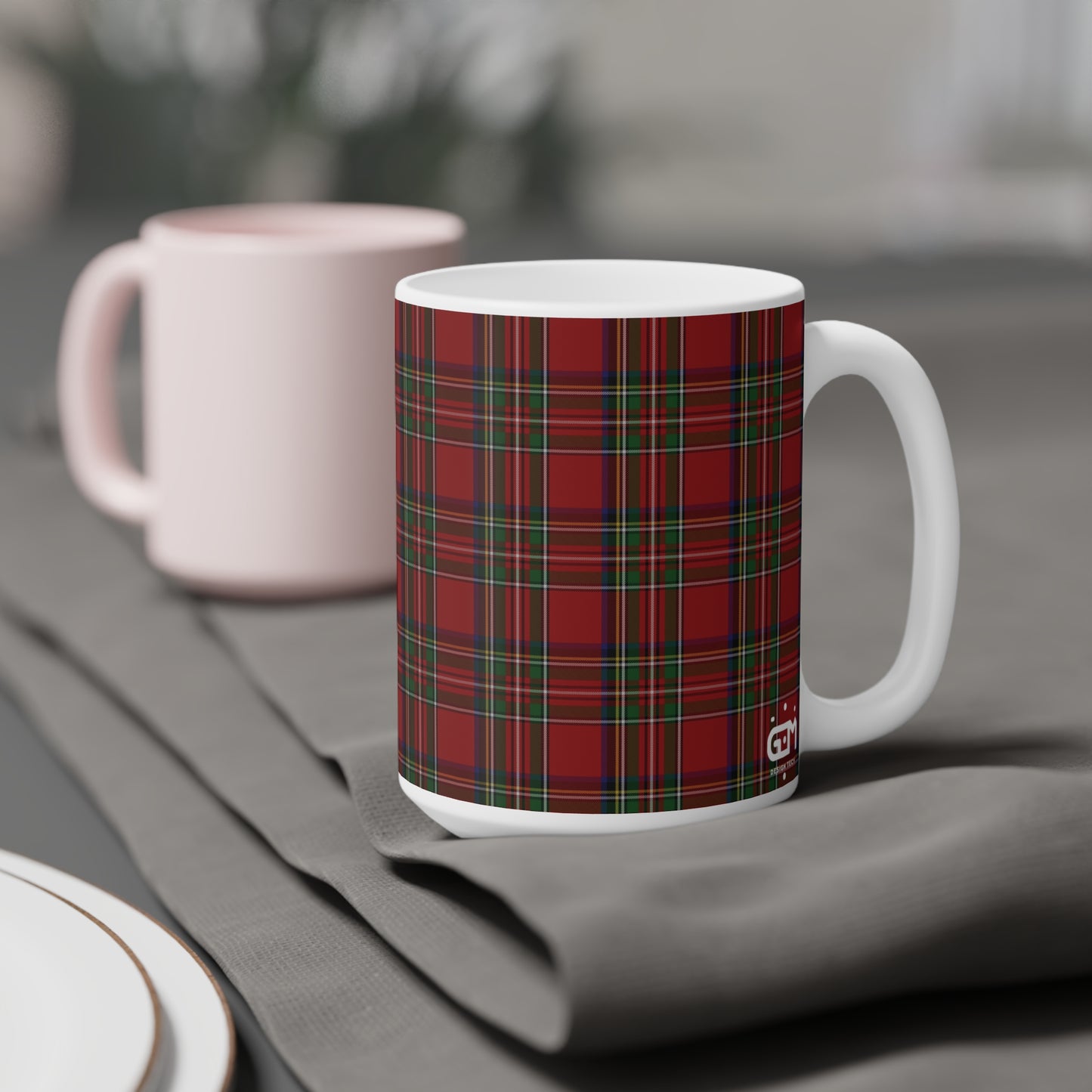 Tartan Mug - Stewart Royal Tartan, écossais, différentes tailles 