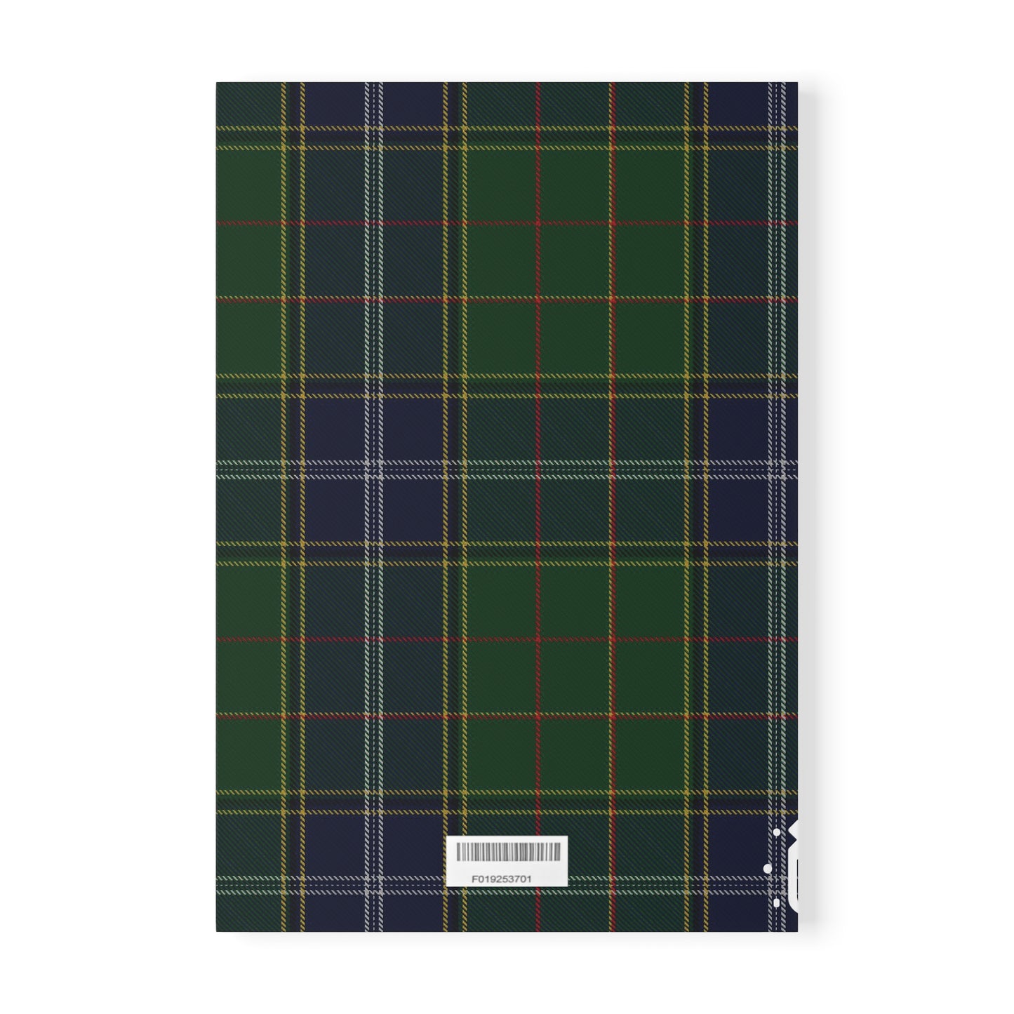 Scottish Tartan Softcover A5 Notebook - Pringle