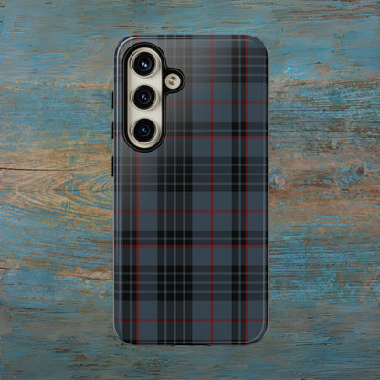 Étui de téléphone à motif tartan écossais - Mackay Blue, divers