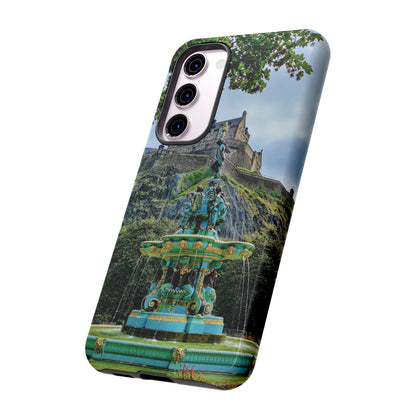 Ross Fountain & Edinburgh Castle Photo Phone Case, Scotland, Various