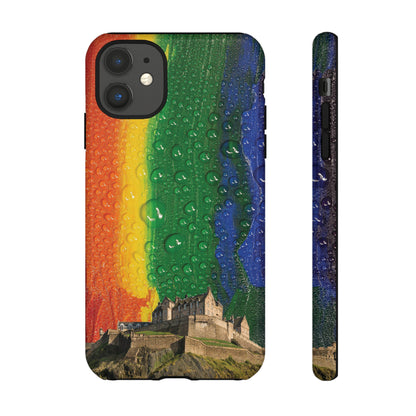 Edinburgh Castle Pride Phone Case - Rain, Various